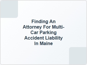 Your Maine Multi-Car Accident Liability Guide